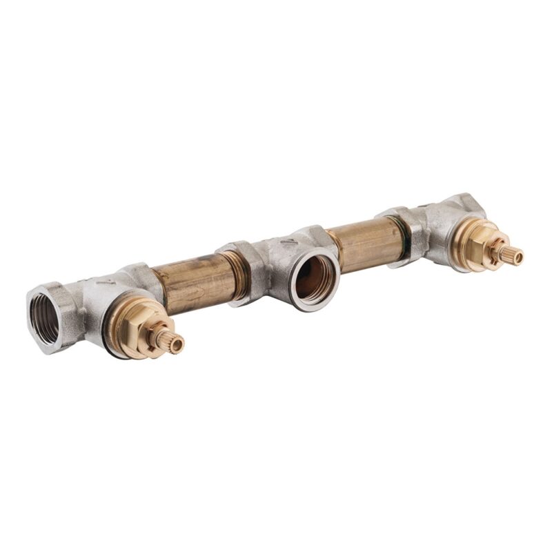 Vitra Origin Classic Concealed Part for 3 Hole Wall Basin Mixer Vitra Origin Classic Concealed Part for 3 Hole Wall Basin Mixer