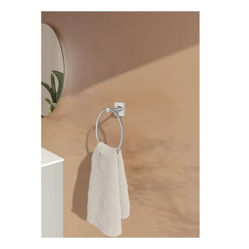 Vitra Root Round Towel Ring Chrome