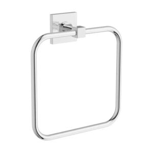 Vitra Root Square Towel Ring Chrome