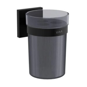 Vitra Root Toothbrush Holder Matt Black