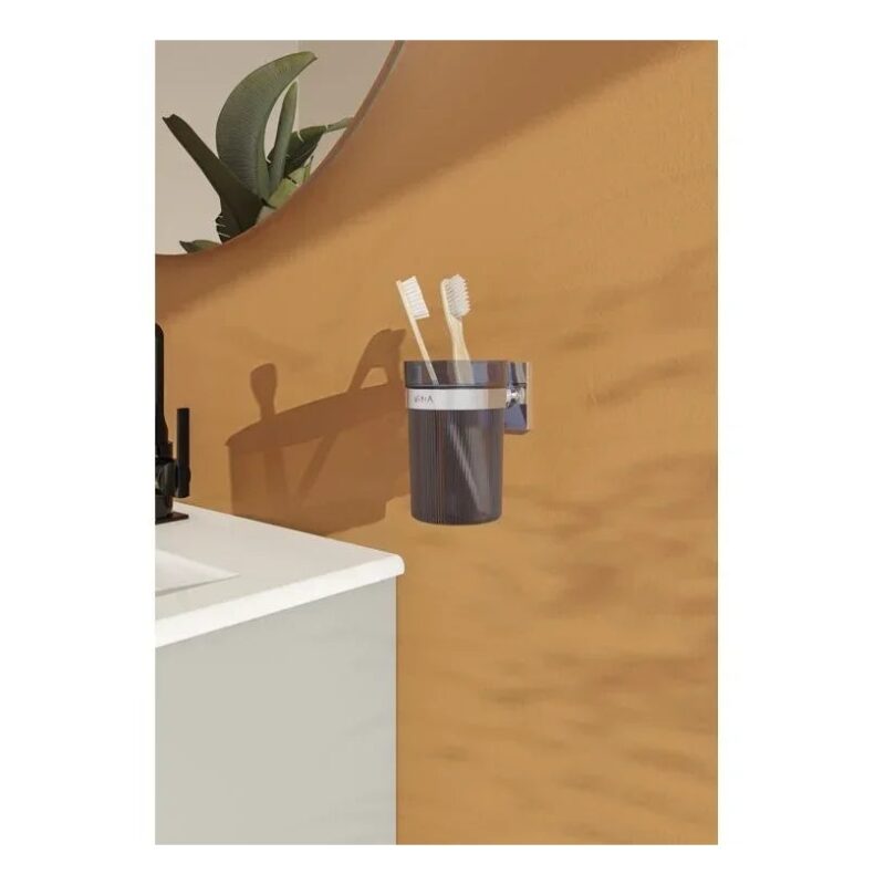 Vitra Root Toothbrush Holder Chrome