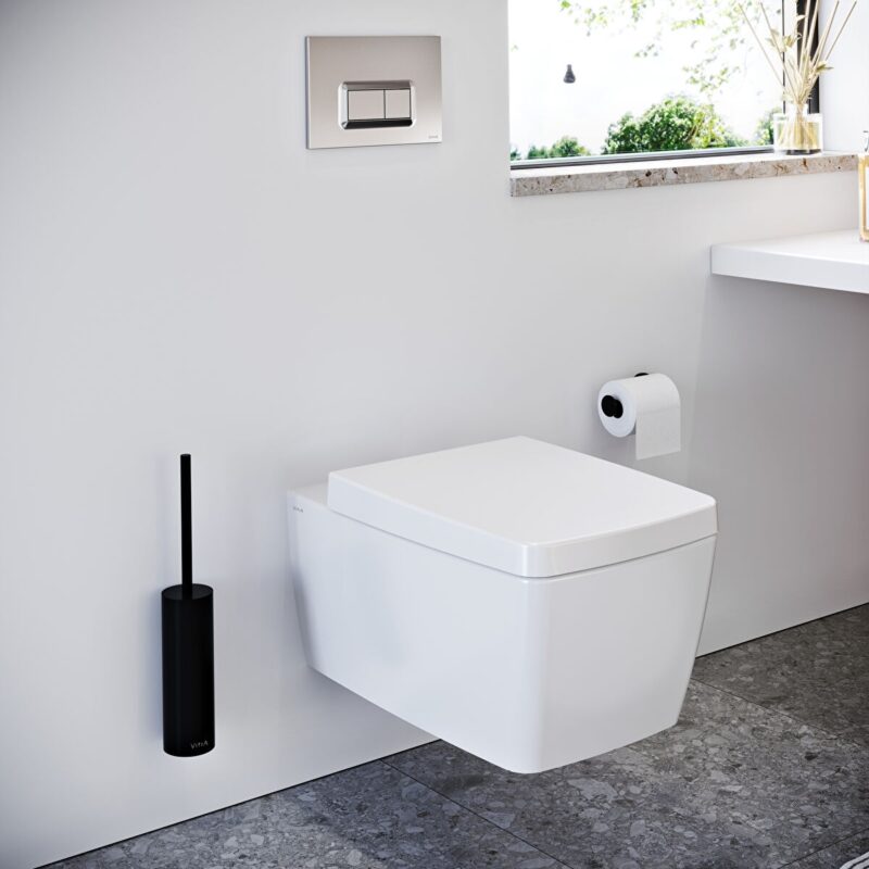 Vitra Origin Toilet Roll Holder Matt Black