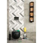 Vitra Origin Free-Standing Toilet Brush Holder Matt Black