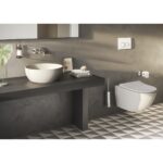 Vitra Origin Wall-Mounted Toilet Brush Holder Chrome