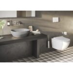 Vitra Origin Wall-Mounted Toilet Brush Holder Chrome