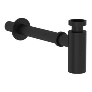 Vitra Origin Bottle Trap for Basins Matt Black