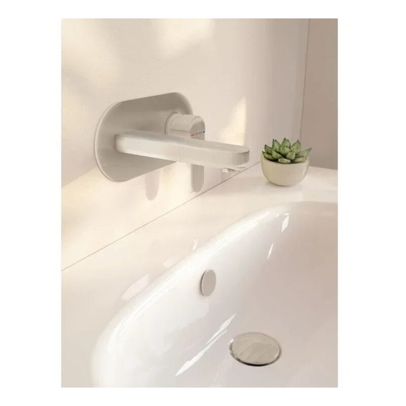 Vitra Basin Waste Set Push Open Brushed Nickel