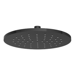 Vitra Suit Round 250mm Fixed Shower Head Black