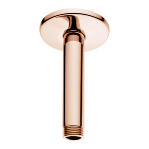 Vitra Origin Short Ceiling Shower Arm Copper