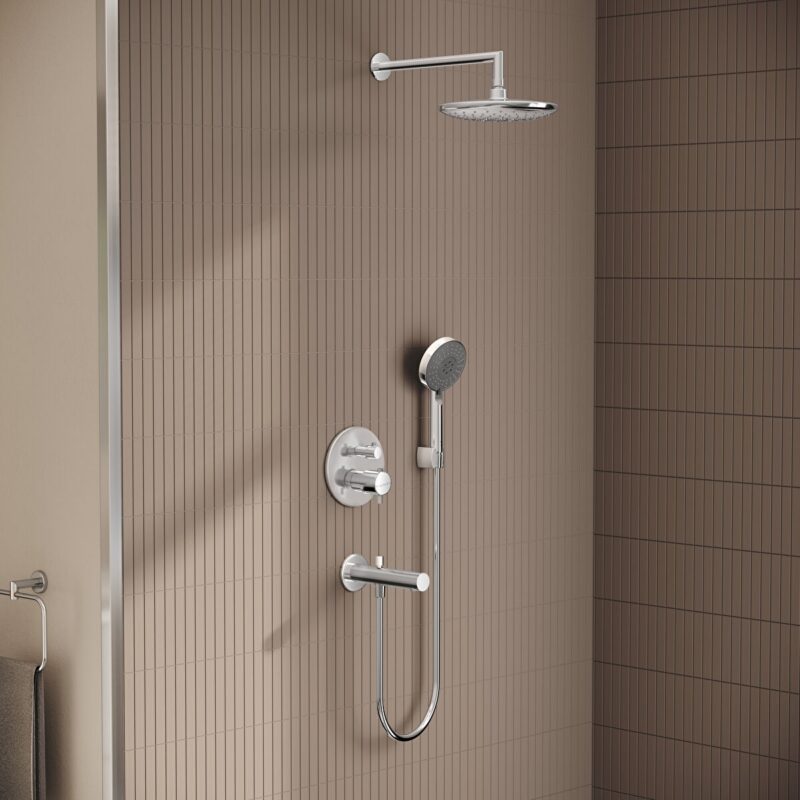 Vitra Bliss Chrome Round 240mm Headshower