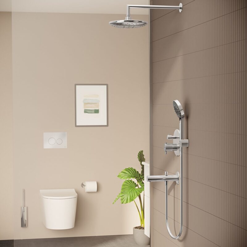 Vitra Bliss Chrome Round 240mm Headshower