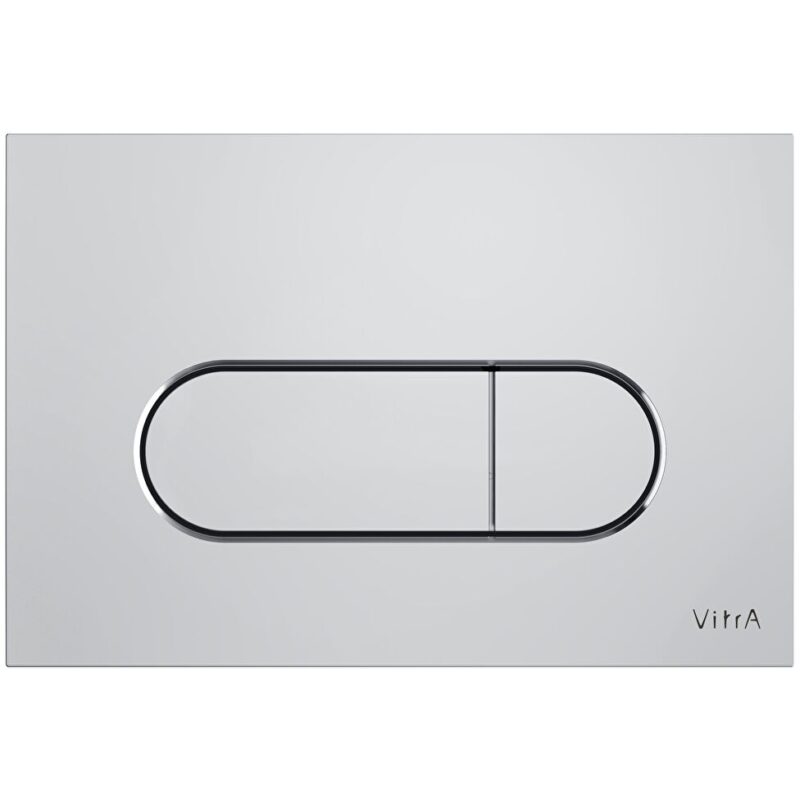 Vitra V-Fix 3/6L Wall & Floor Fix 12cm Frame & Loop Round Flush Plate