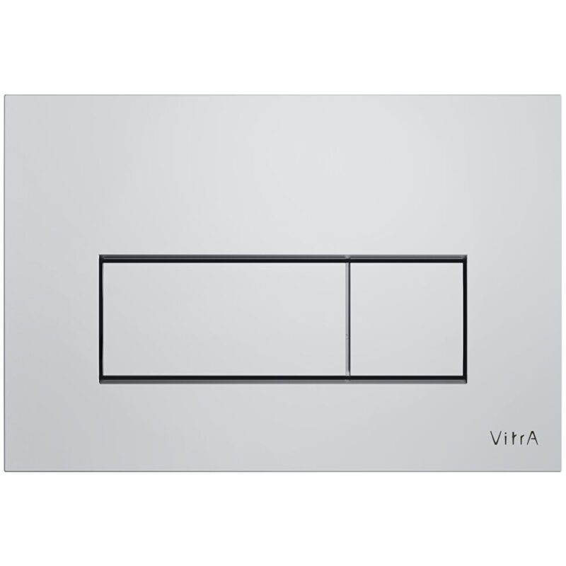 Vitra V-Fix 3/6L Wall & Floor Fix 12cm Frame & Loop Square Flush Plate