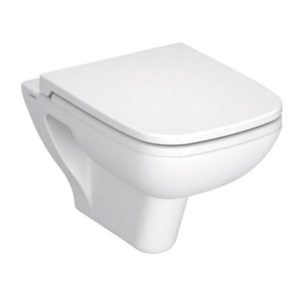 Vitra S20 Wall Hung WC Pan & Soft Close Toilet Seat