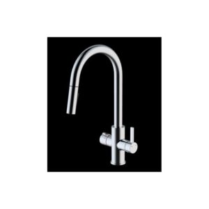 Wash Water OptiH2O Hot Water Unit - 4in1 Pull Out Tap - Brushed Nickel