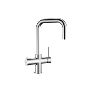Wash Water OptiH2O Hot Water Unit - 4in1 Round Neck Tap - Chrome