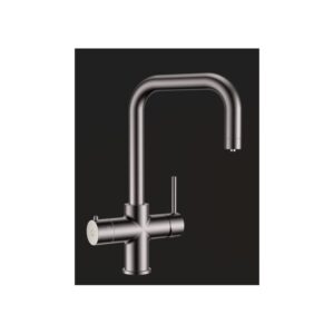 Wash Water OptiH2O Hot Water Unit - 4in1 Round Neck Tap - Gun Metal