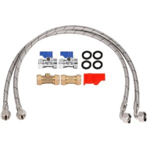 Wash Water 28mm Hi-Flow Valve Kit with 1" 80cm Hi-Flow Hoses
