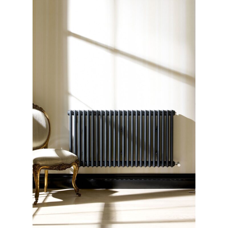Zehnder Charleston 2 Column Radiator 592 x 486mm 10 Sections Anthracite Zehnder Charleston 2 Column Radiator 592 x 486mm 10 Sections Anthracite