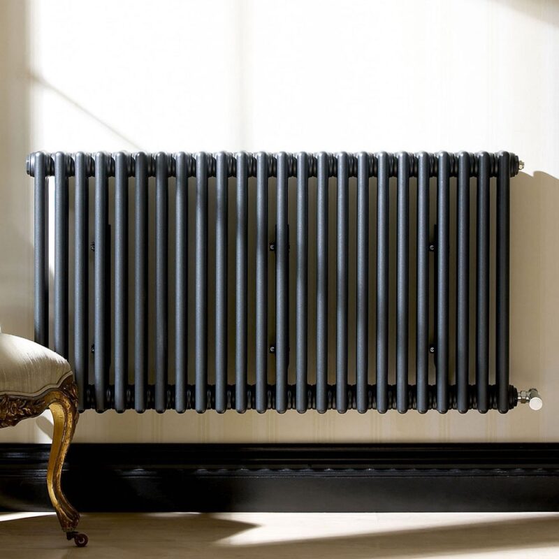 Zehnder Charleston 3 Column Radiator 600 x 854mm 18 Sections Anthracite