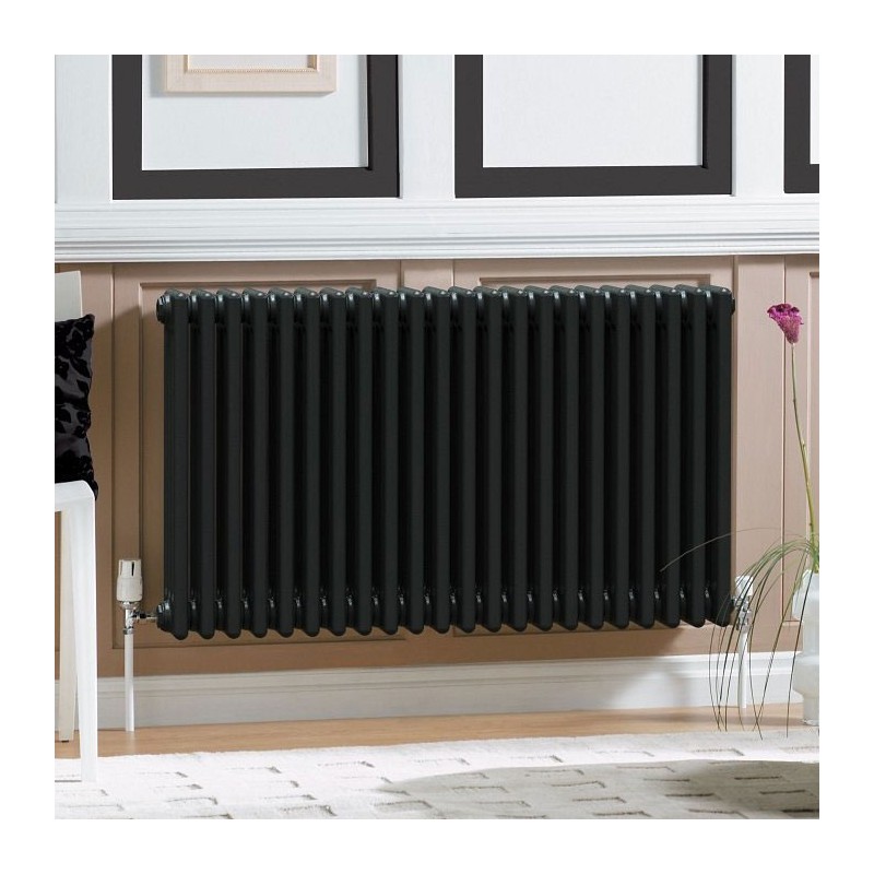 Zehnder Charleston 3 Column Radiator 600 x 1590mm 34 Sections Anthracite Zehnder Charleston 3 Column Radiator 600 x 1590mm 34 Sections Anthracite
