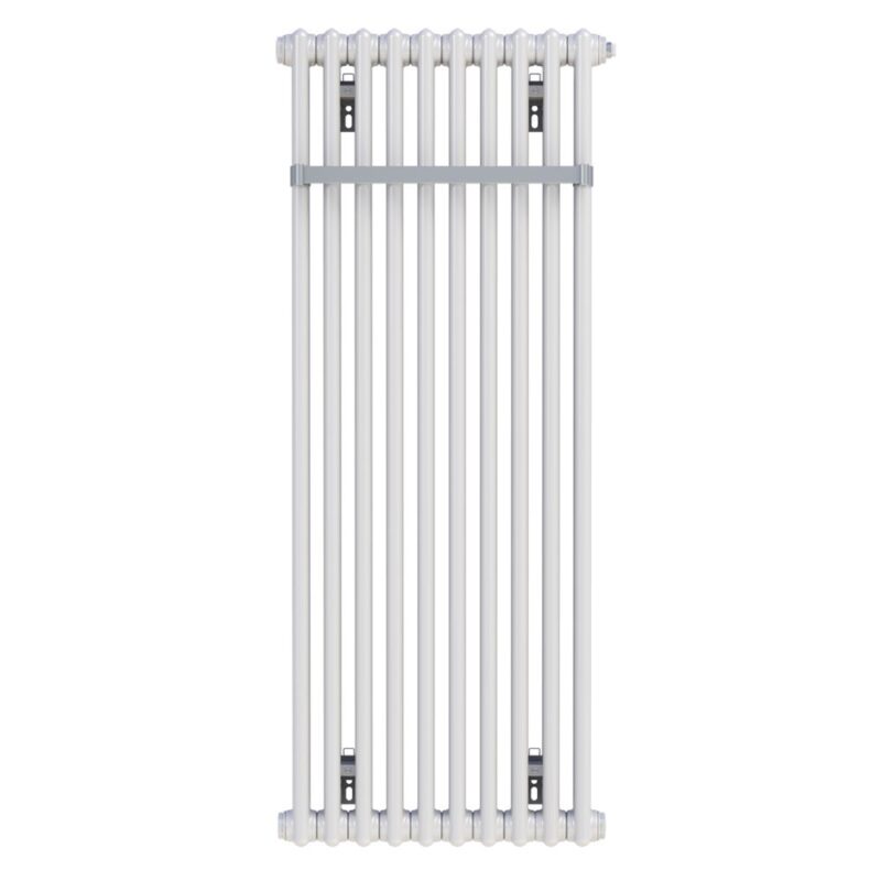 Zehnder Charleston Bar 2 Column Towel Radiator 1192 x 486mm 10 Sections White Zehnder Charleston Bar 2 Column Towel Radiator 1192 x 486mm 10 Sections White