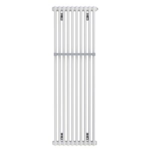Zehnder Charleston Bar 2 Column Towel Radiator 1492 x 486mm 10 Sections White