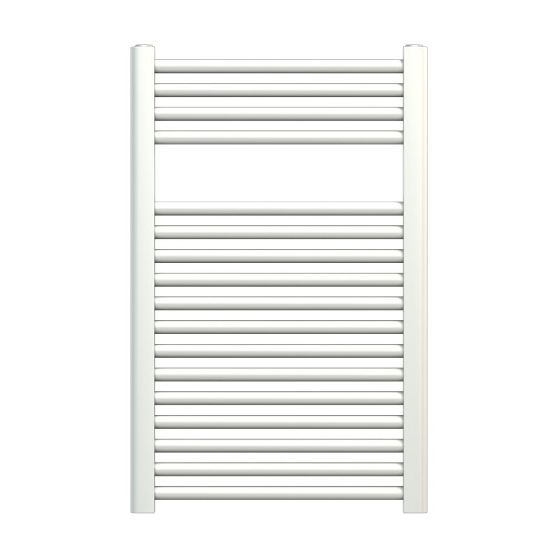 Zehnder Deline Heated Towel Rail 786 x 500mm Traffic White