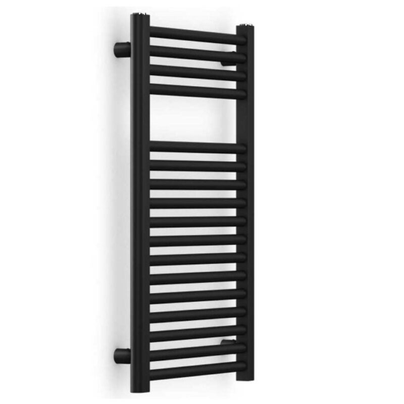 Zehnder Deline Heated Towel Rail 786 x 500mm Black Matt Zehnder Deline Heated Towel Rail 786 x 500mm Black Matt