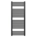 Zehnder Deline Heated Towel Rail 1226 x 500mm Volcanic