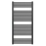 Zehnder Deline Heated Towel Rail 1226 x 600mm Volcanic