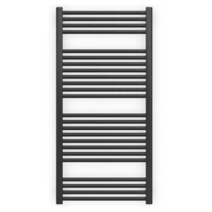 Zehnder Deline Heated Towel Rail 1226 x 600mm Volcanic
