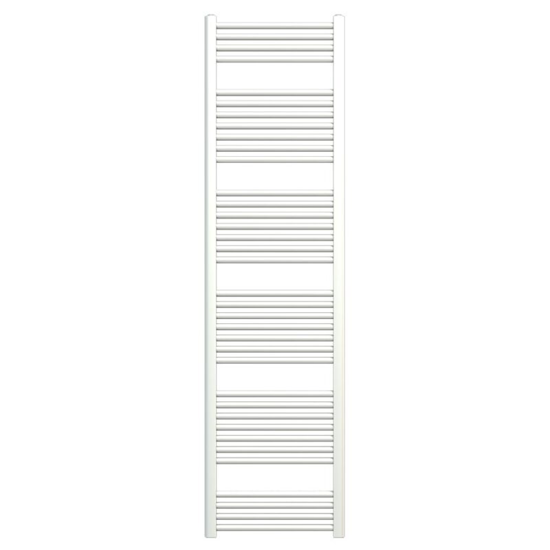 Zehnder Deline Heated Towel Rail 1866 x 500mm Traffic White