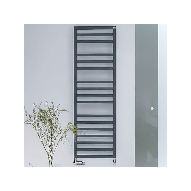 Zehnder Quaro Spa Heated Towel Rail 803 x 450mm Anthracite