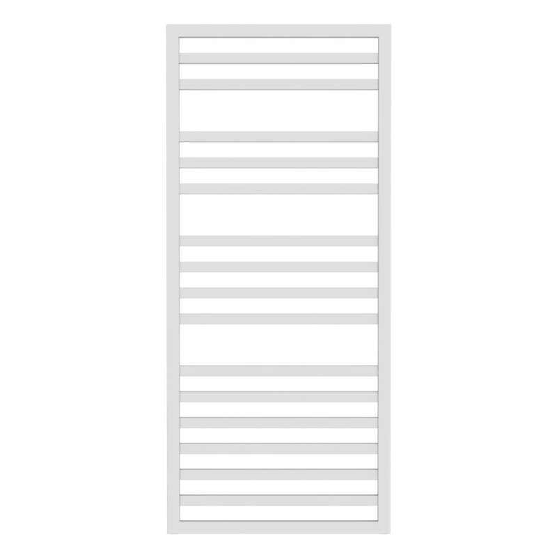 Zehnder Quaro Spa Heated Towel Rail 1251 x 550mm Traffic White