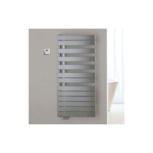 Zehnder Roda Spa Asym Right Heated Towel Rail 1183 x 550mm Titane