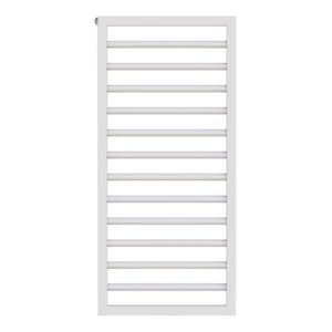 Zehnder Subway Heated Towel Rail 973 x 450mm Traffic White