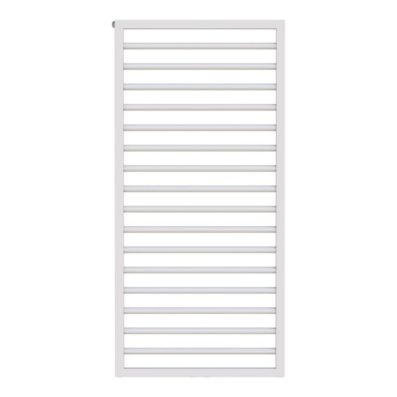Zehnder Subway Heated Towel Rail 1261 x 600mm Traffic White