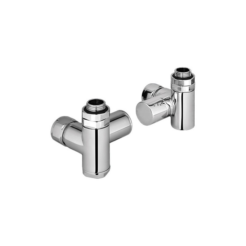 Zehnder Valve Set 19 Angled Manual Dual Fuel Left Radiator Valves Chrome Zehnder Valve Set 19 Angled Manual Dual Fuel Left Radiator Valves Chrome