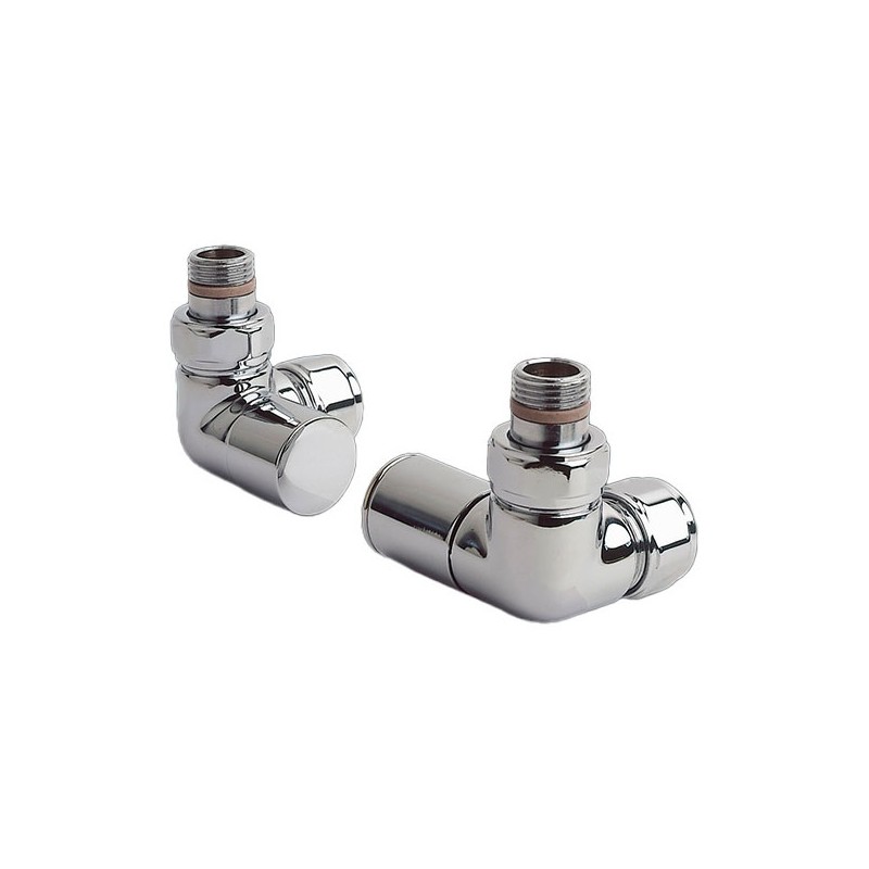 Zehnder Valve Set 28 Double Angled Manual Radiator Valves Chrome Zehnder Valve Set 28 Double Angled Manual Radiator Valves Chrome