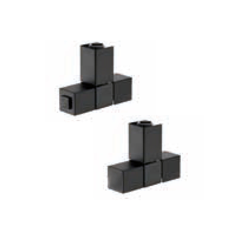 Zehnder Valve Set 5 Angled Manual Radiator Valves Black Matt Zehnder Valve Set 5 Angled Manual Radiator Valves Black Matt