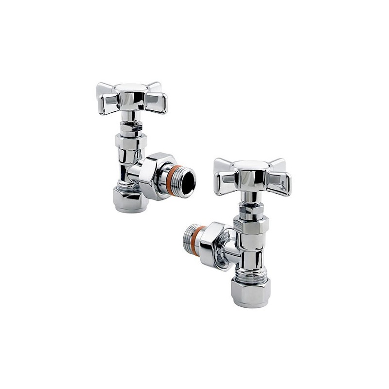 Zehnder Traditional Valve Set 8 Angled Manual Radiator Valves Chrome Zehnder Traditional Valve Set 8 Angled Manual Radiator Valves Chrome