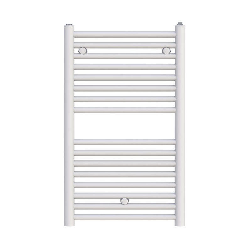 Zehnder Klaro Heated Towel Rail 748 x 450mm Traffic White Zehnder Klaro Heated Towel Rail 748 x 450mm Traffic White
