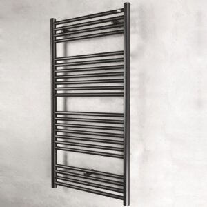 Zehnder Klaro Heated Towel Rail 748 x 450mm Anthracite