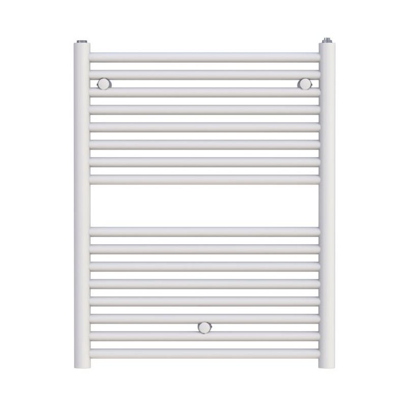 Zehnder Klaro Heated Towel Rail 748 x 600mm Traffic White Zehnder Klaro Heated Towel Rail 748 x 600mm Traffic White