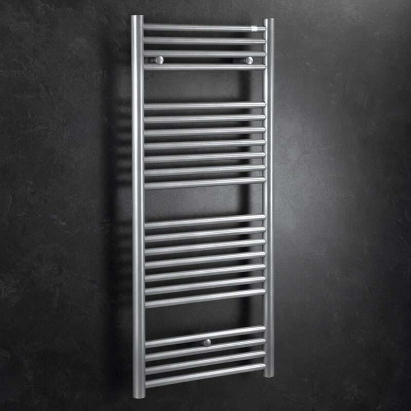 Zehnder Klaro Heated Towel Rail 748 x 600mm Titane