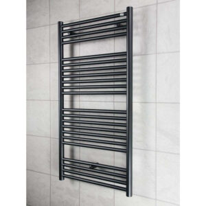 Zehnder Klaro Heated Towel Rail 748 x 600mm Volcanic
