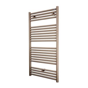 Zehnder Klaro Heated Towel Rail 1148 x 500mm Beige Quartz