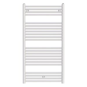 Zehnder Klaro Heated Towel Rail 1148 x 600mm Traffic White