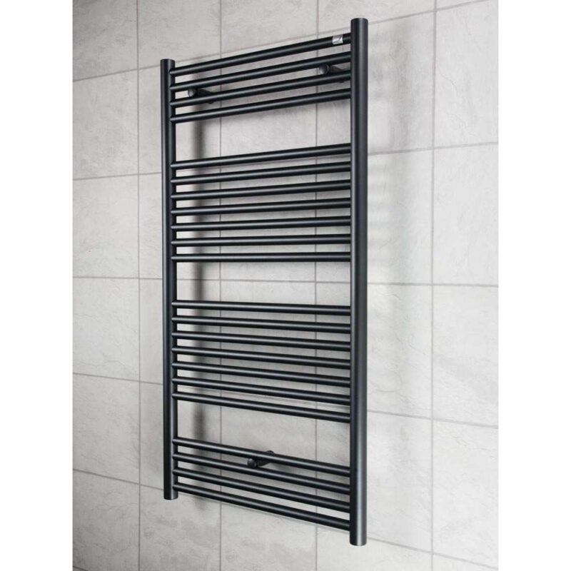 Zehnder Klaro Heated Towel Rail 1466 x 500mm Volcanic